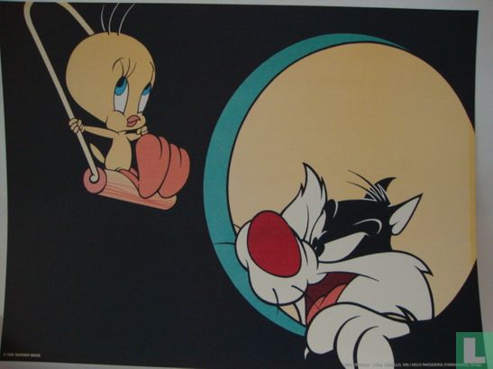 Tweety en Sylvester poster Warner Bros - Afbeelding 1