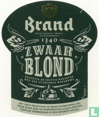 Brand Zwaar Blond - Bierbrouwwedstrijd 2013 - Afbeelding 1