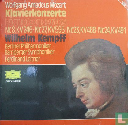 Wolfgang Amadeus Mozart Klavierkonzerte - Afbeelding 1