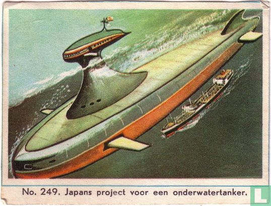 Japans project voor een onderwatertanker