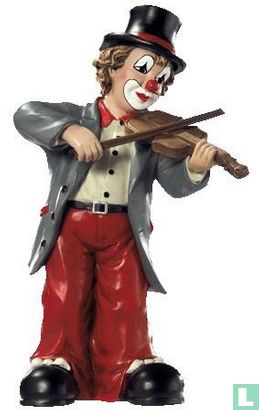 Guild clown the violin player