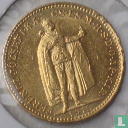 Hungary 20 korona 1915 - Image 1