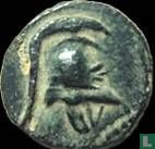 Judea, AE dubbele Prutah, 135-104 v.Chr., John Hyrcanus ik, Samaria? - Afbeelding 1