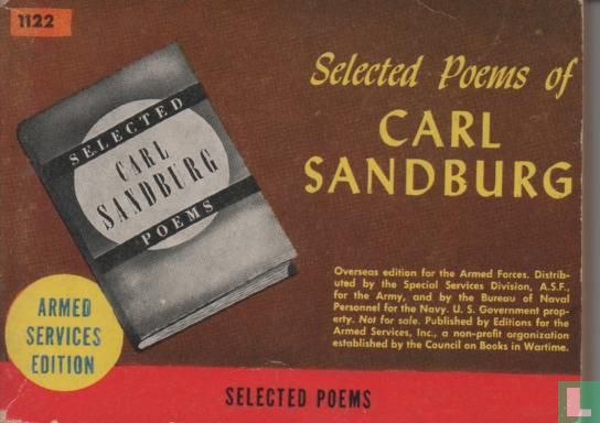 Selected poems of Carl Sandburg  - Afbeelding 1