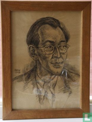 Portret van Klaes Sierksma - 1918-2007