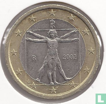 Italie 1 euro 2002 - Image 1