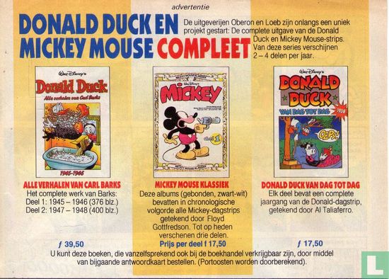 Donald Duck en Mickey Mouse kompleet