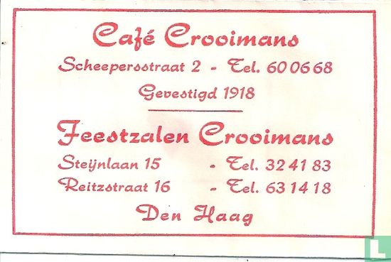 Café Crooimans  - Afbeelding 1