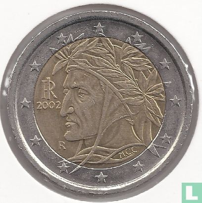Italien 2 Euro 2002 - Bild 1