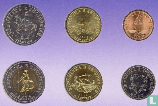 Albanië combinatie set "Coins of the World" - Afbeelding 2