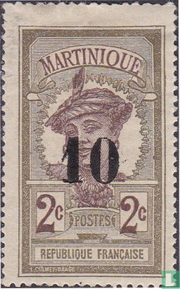 Martinican, with surcharge