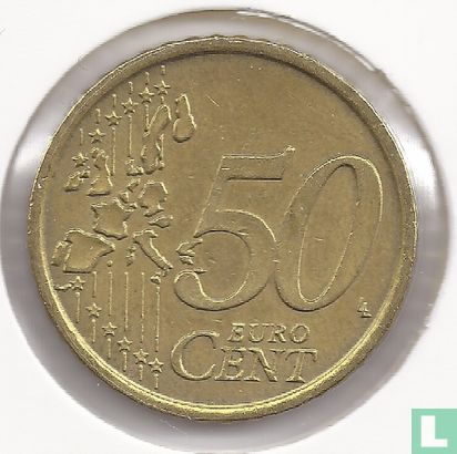 Italië 50 cent 2002 - Afbeelding 2