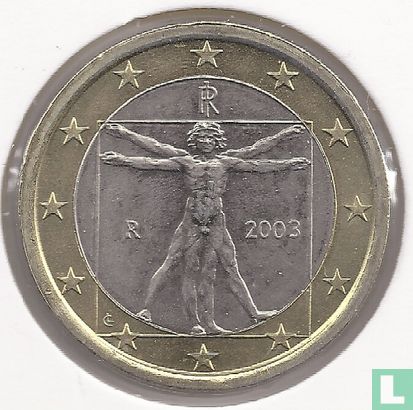 Italien 1 Euro 2003 - Bild 1
