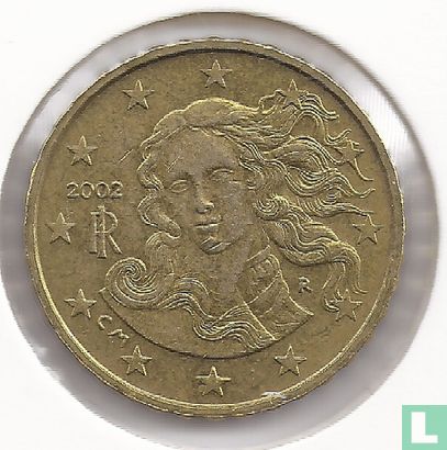 Italie 10 cent 2002 (variante 1 de 3) - Image 1