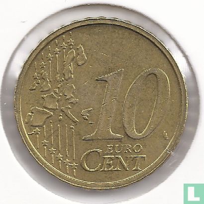 Italy 10 cent 2002 (variant 1 of 3) - Image 2