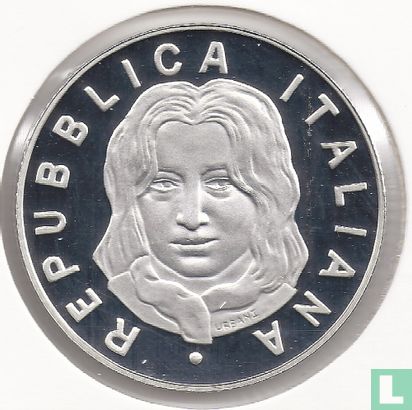Italy 5 euro 2008 (PROOF) "100th anniversary of the birth of Anna Magnani" - Image 2