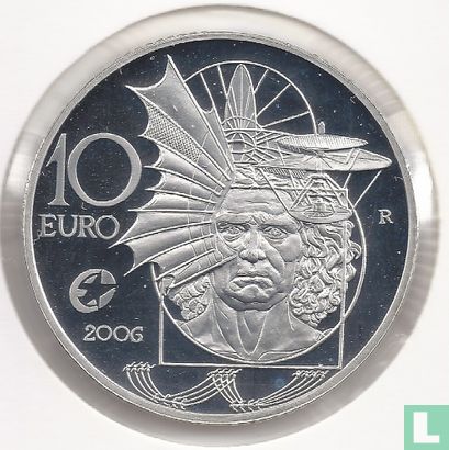 Italien 10 Euro 2006 (PP) "Leonardo da Vinci" - Bild 1