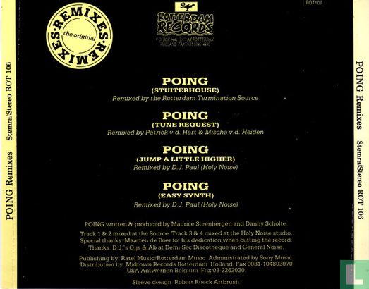 Poing (The Original Remixes) - Image 2