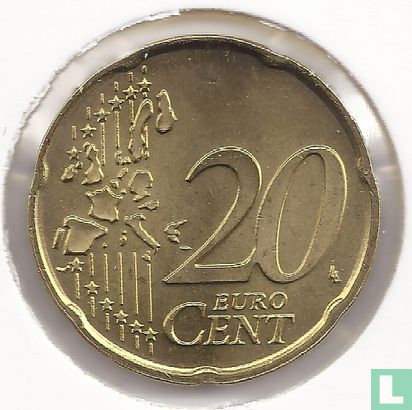 Italien 20 Cent 2004 - Bild 2