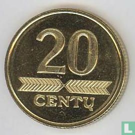 Litouwen 20 centu 2008  - Afbeelding 2