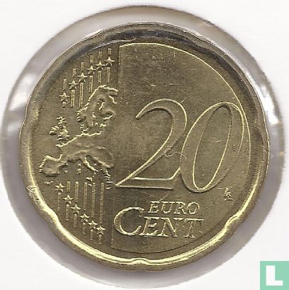 Italien 20 Cent 2008 - Bild 2