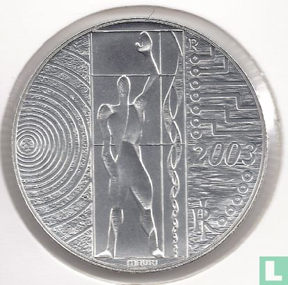 Italy 5 euro 2003 "Work in Europe" - Image 1