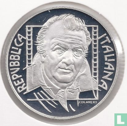 Italië 5 euro 2005 (PROOF) "85th anniversary of the birth of Federico Fellini" - Afbeelding 2