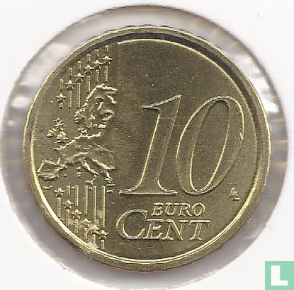 Italien 10 Cent 2008 - Bild 2