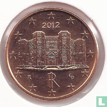 Italie 1 cent 2012 - Image 1