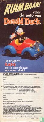 Ruim baan! voor de auto van Donald Duck