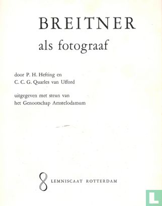 Breitner als fotograaf - Image 3