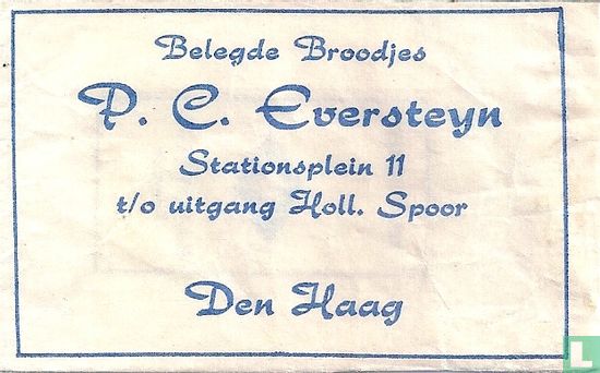 Belegde Broodjes P.C. Eversteyn - Image 1