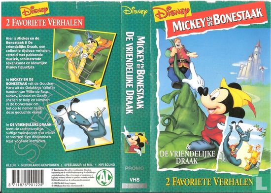 Mickey en de bonestaak + De vriendelijke draak - Afbeelding 3