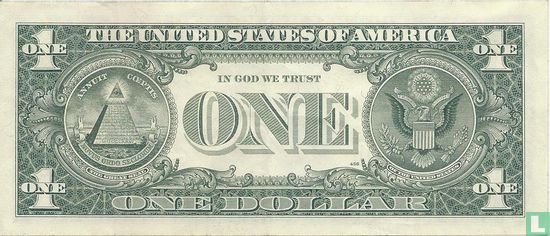 Dollar des États-Unis 1 1988 F - Image 3