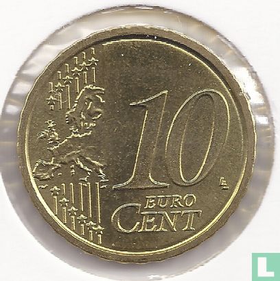 Italien 10 Cent 2010 - Bild 2