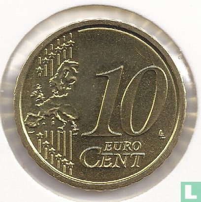 Italien 10 Cent 2011 - Bild 2