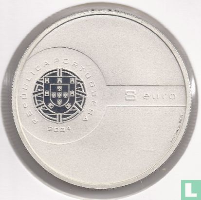 Portugal 8 euro 2004 (PROOF - silver) "European Football Championship 2004 in Portugal - The Shot" - Image 1