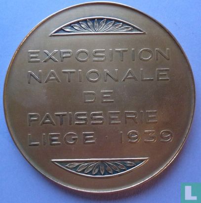 België exposition nationale de patisserie Liege 1939 - Afbeelding 2