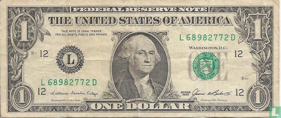 United States 1 dollar 1985 L  - Image 1