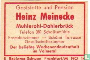 Gaststätte und Pension Heinz Meinecke