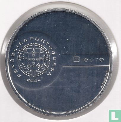 Portugal 8 euro 2004 (silver 925‰) "European Football Championship 2004 in Portugal - The Shot" - Image 1