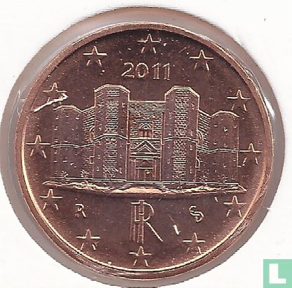 Italien 1 Cent 2011 - Bild 1