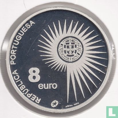 Portugal 8 euro 2004 (PROOF) "European Union enlargment" - Image 2
