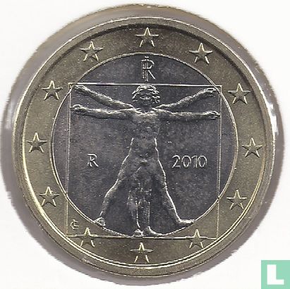 Italie 1 euro 2010 - Image 1