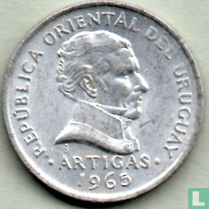 Uruguay 20 centésimo 1965 - Bild 1