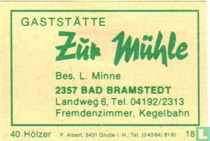 Gaststätte Zür Mühle - L.Minne