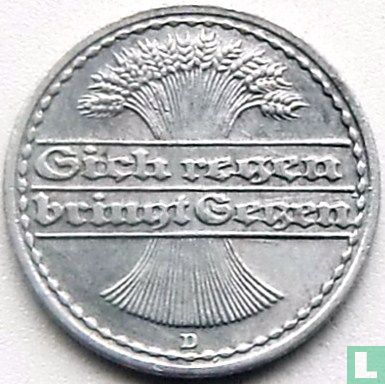 Empire allemand 50 pfennig 1919 (D) - Image 2