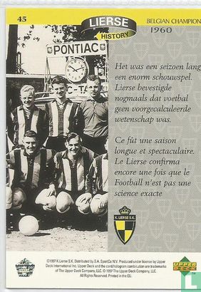 Belgium champion 1960 - Bild 2