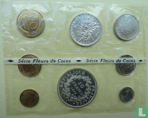 France mint set 1969 - Image 2