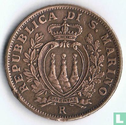 San Marino 10 centesimi 1938 - Image 2